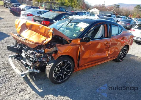 2024 Nissan Sentra Sr Xtronic Cvt z USA, uszkodzony, nr VIN 3N1AB8DV4RY301122